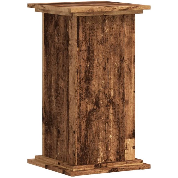 Växtställ åldrat trä konstruerat trä vidaXL 33 x 33 x 60 cm – bild 6