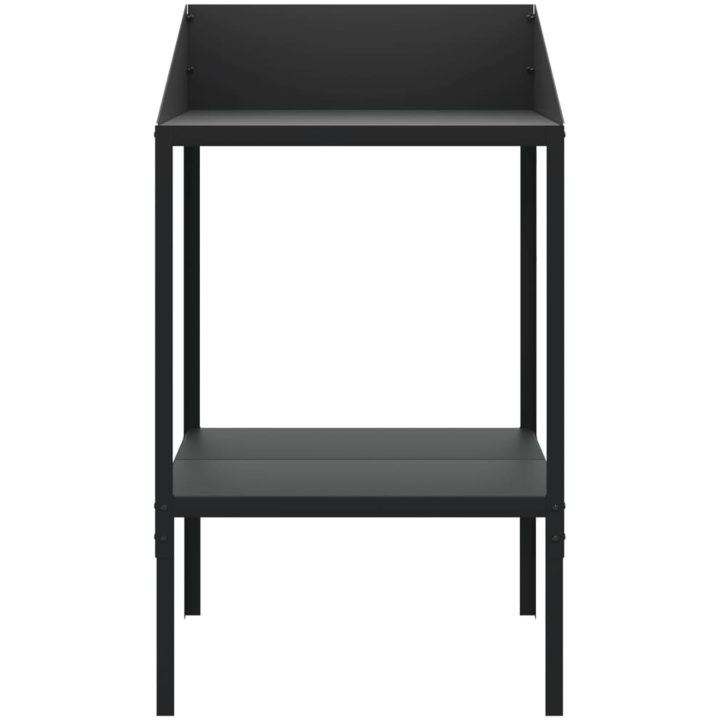 Växtställ antracit galvaniserat stål vidaXL 56.5 x 54.5 x 100 cm – bild 3