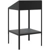 Växtställ antracit galvaniserat stål vidaXL 56.5 x 54.5 x 100 cm – miniatyr 5