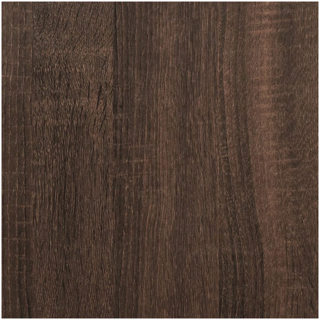 Växtställ brun ek konstruerat trä vidaXL 33 x 33 x 60 cm – bild 8