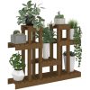 Växtställ honungsbrun massiv furu vidaXL 104.5 x 25 x 77.5 cm – miniatyr 4