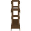 Växtställ honungsbrun massiv furu vidaXL 104.5 x 25 x 77.5 cm – miniatyr 6