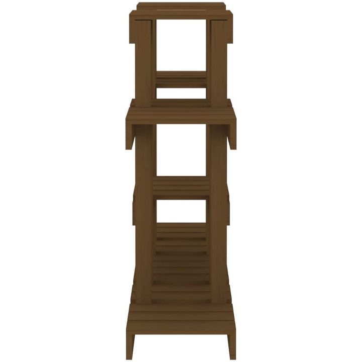 Växtställ honungsbrun massiv furu vidaXL 104.5 x 25 x 77.5 cm – bild 6