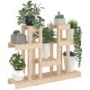 Växtställ massiv furu vidaXL 104.5 x 25 x 77.5 cm – miniatyr 4