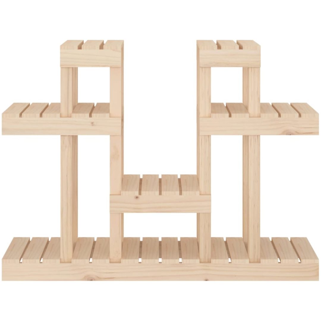 Växtställ massiv furu vidaXL 104.5 x 25 x 77.5 cm – bild 5