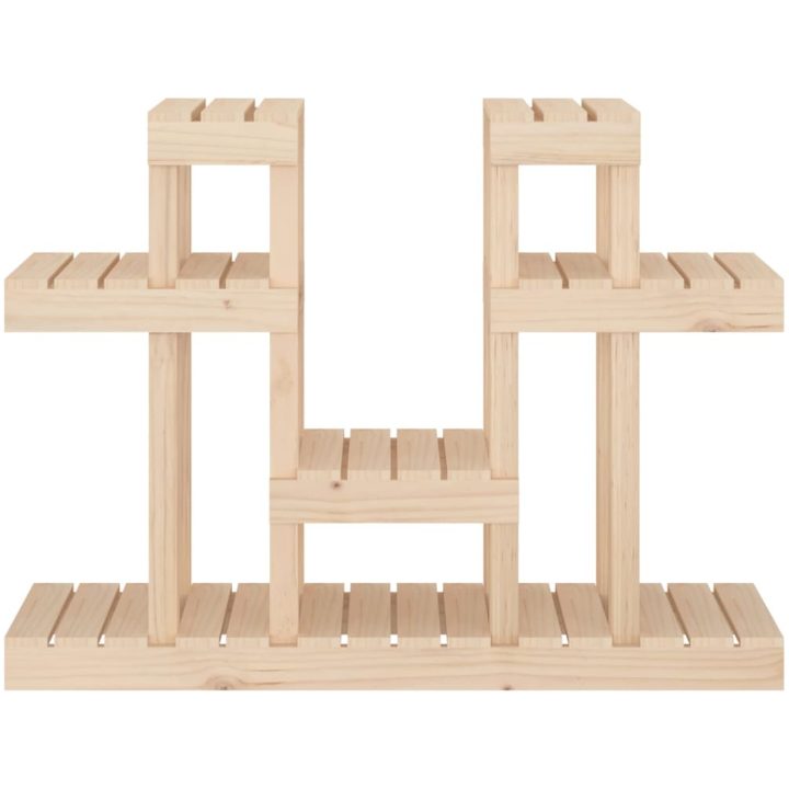 Växtställ massiv furu vidaXL 104.5 x 25 x 77.5 cm – bild 5