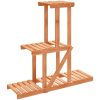 Växtställ massivt granträ vidaXL 81 x 25 x 75.5 cm – miniatyr 2