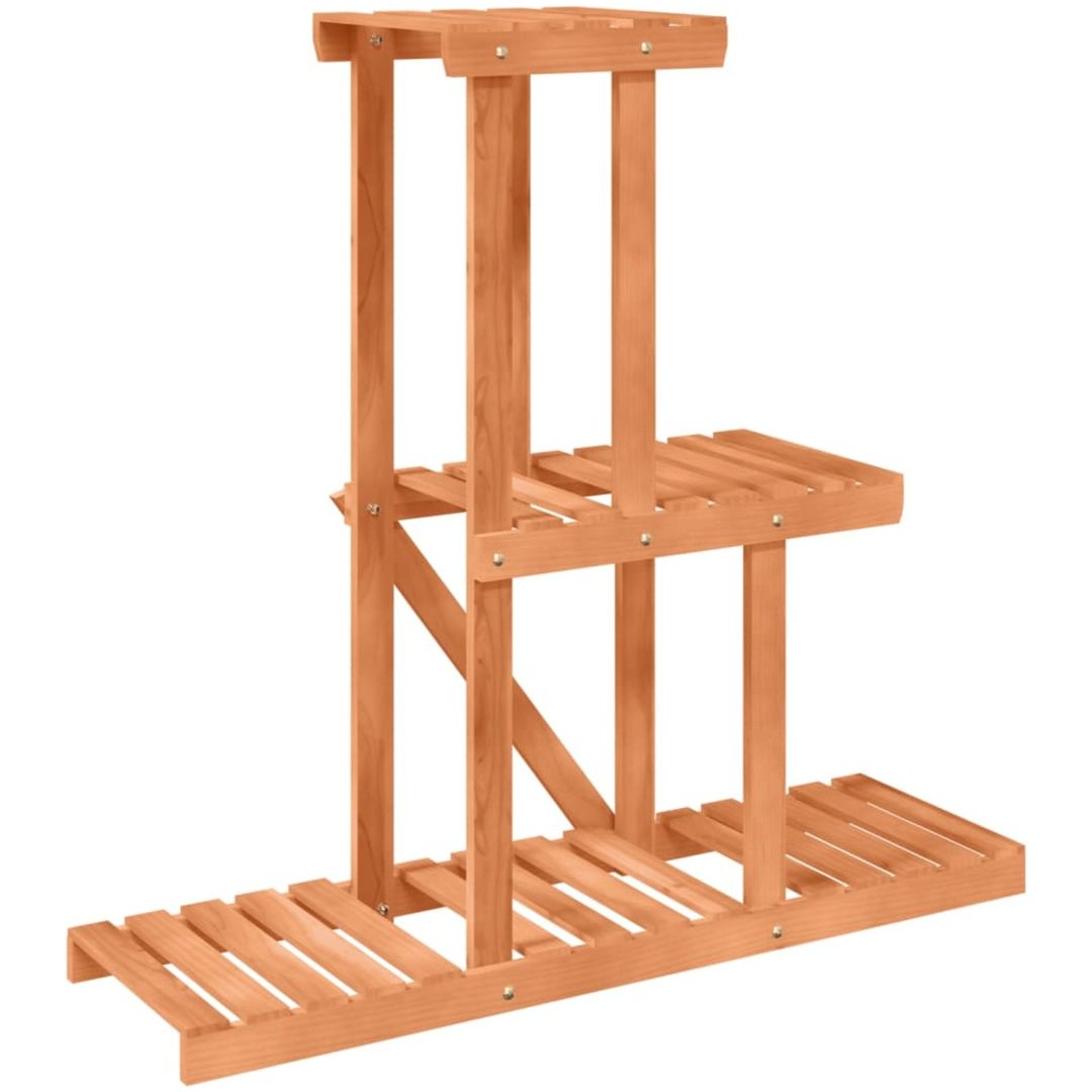 Växtställ massivt granträ vidaXL 81 x 25 x 75.5 cm – bild 6