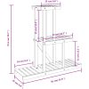 Växtställ massivt granträ vidaXL 81 x 25 x 75.5 cm – miniatyr 8