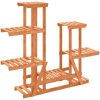 Växtställ massivt granträ vidaXL 95 x 25 x 96 cm – miniatyr 2