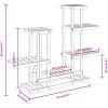 Växtställ massivt granträ vidaXL 95 x 25 x 96 cm – miniatyr 8