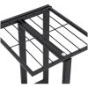 Växtställ med 5 hyllor svart metall vidaXL 43 x 22 x 98 cm – miniatyr 6