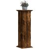 Växtställ rökfärgad ek konstruerat trä vidaXL 33 x 33 x 100 cm – miniatyr 3