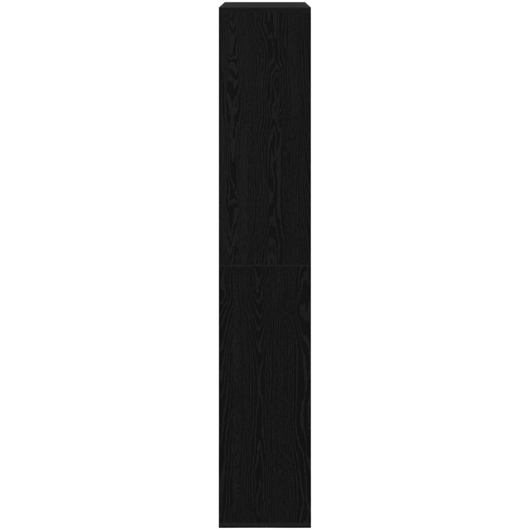 Växtställ Svart Ek Konstruerat Trä vidaXL 100 x 33 x 187.5 cm – bild 7