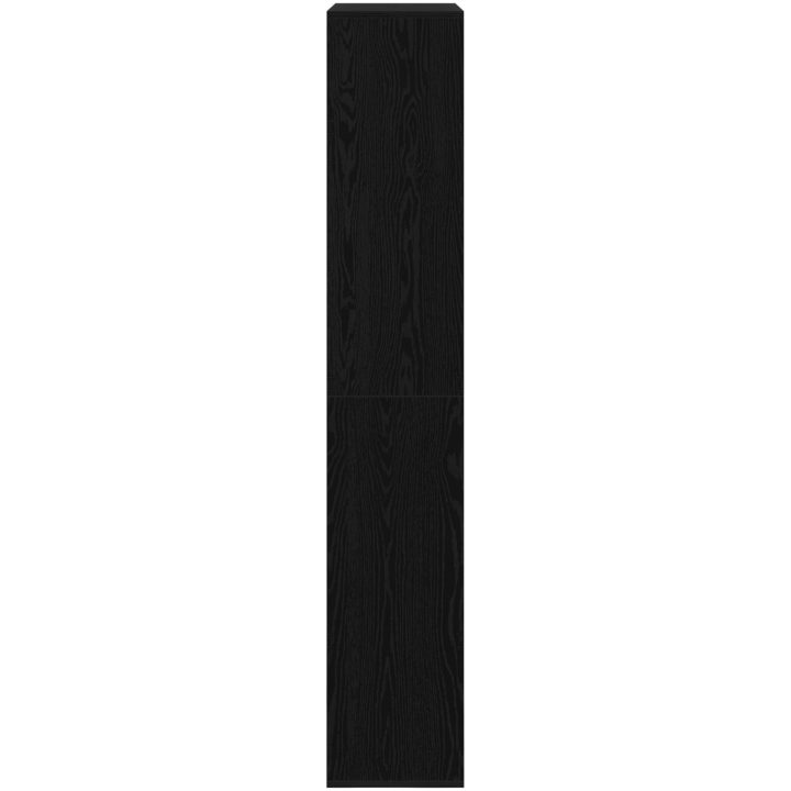 Växtställ Svart Ek Konstruerat Trä vidaXL 100 x 33 x 187.5 cm – bild 7