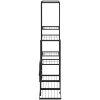 Växtställ svart metall vidaXL 94.5 x 25 x 88 cm – miniatyr 6