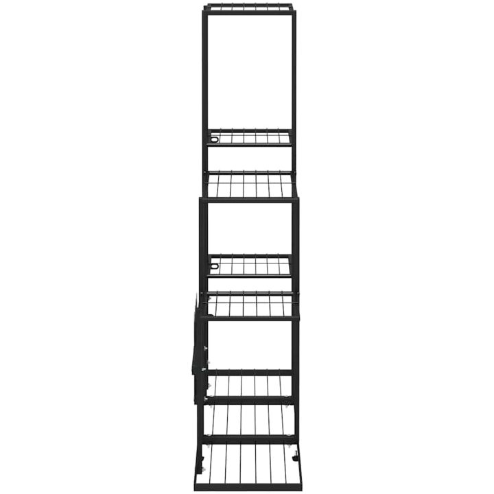 Växtställ svart metall vidaXL 94.5 x 25 x 88 cm – bild 6