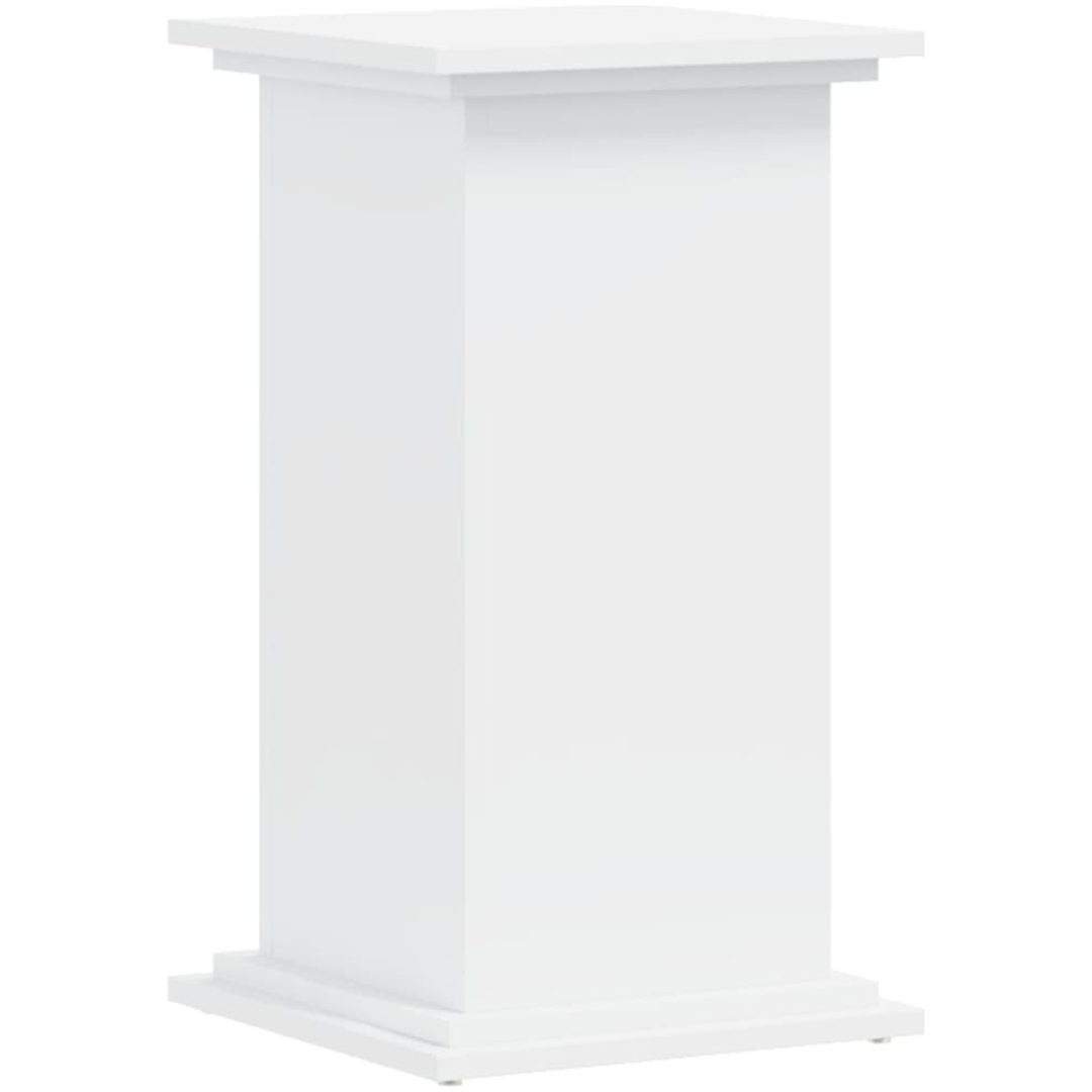 Växtställ vit konstruerat trä vidaXL 33 x 33 x 60 cm – bild 2