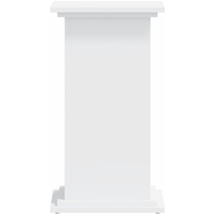 Växtställ vit konstruerat trä vidaXL 33 x 33 x 60 cm – bild 4