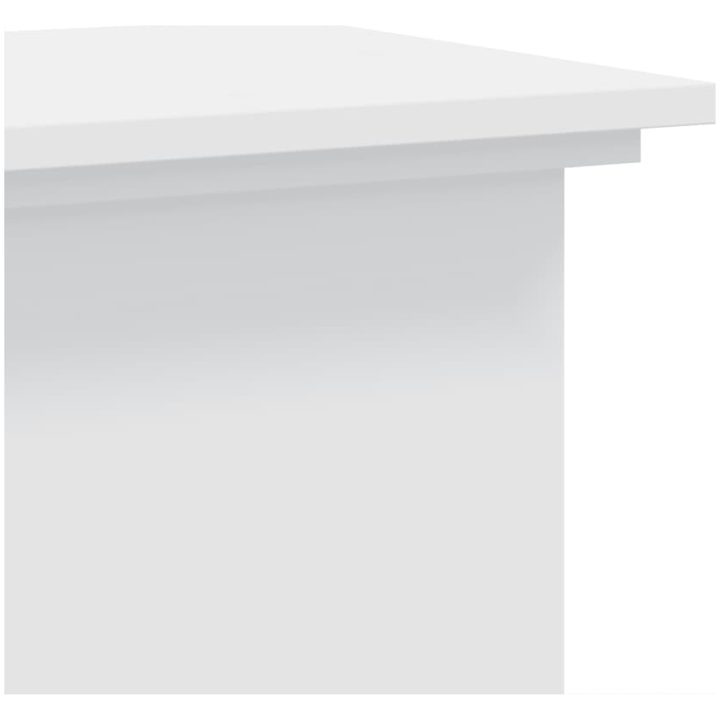 Växtställ vit konstruerat trä vidaXL 33 x 33 x 60 cm – bild 7