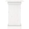 Växtställ vit massiv furu vidaXL 40 x 40 x 60 cm – miniatyr 6