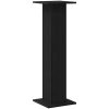 Växtstånd 2 st Svart Ek 30x30x95 cm Konstruerat trä vidaXL Large – miniatyr 5