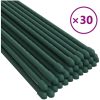 Växtstöd 30 st grön stål vidaXL 60 cm – miniatyr 2