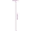 Växtstöd 30 st grön stål vidaXL 60 cm – miniatyr 5