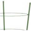 Växtstöd med 3 ringar 5 st grön 75 cm stål vidaXL 28 x 75 cm – miniatyr 7