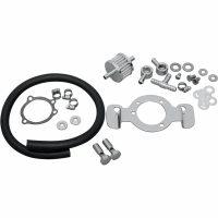 Veckhusventilation/stöd Svart/krom DRAG SPECIALTIES