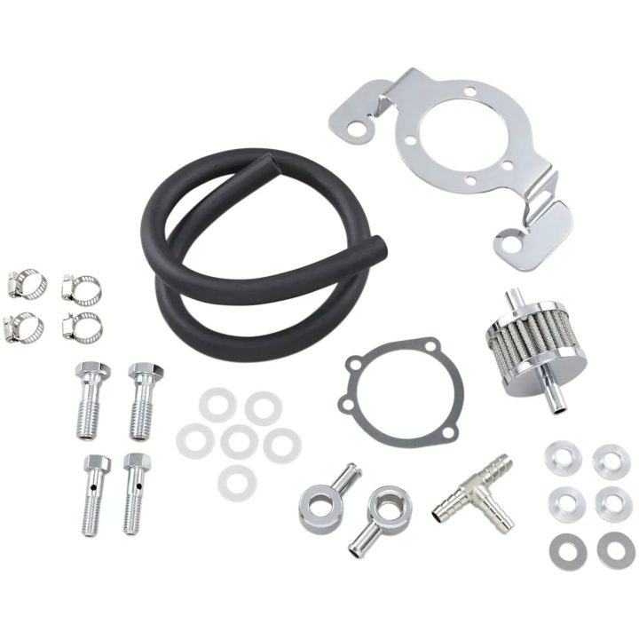 Veckhusventilation/stöd Svart/krom DRAG SPECIALTIES – bild 2