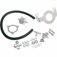 Veckhusventilation/stöd Svart/krom DRAG SPECIALTIES