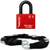 VECTOR Kit - 1000x14 mm Chain and New Minimax+ Alarm Padlock