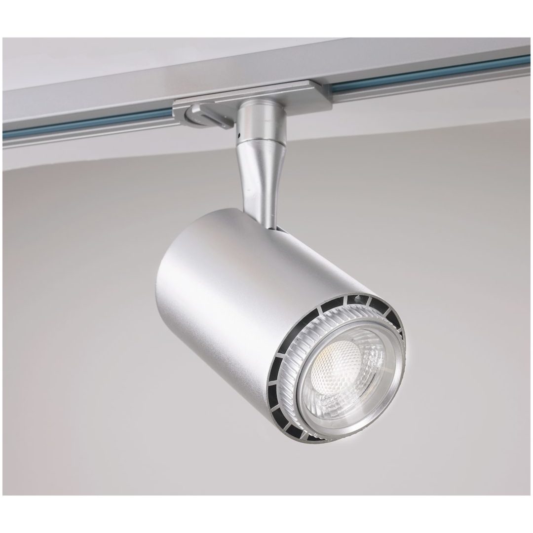 Velo LED Track Light, 1-fas, Silver, 13W, 230V MALMBERGS