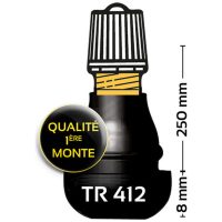 Ventil TR412 Gummerad BIHR