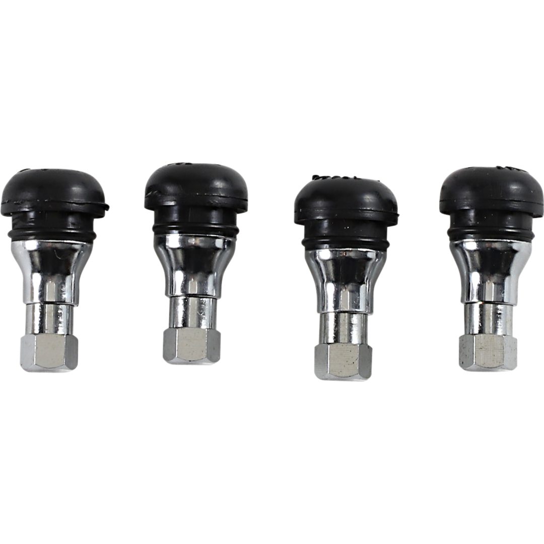Ventil Tr412 Svart/krom MOOSE RACING