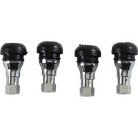 Ventil Tr412 Svart/krom MOOSE RACING