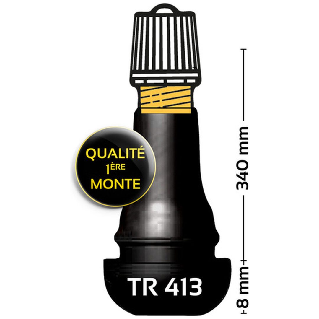 Ventil TR413 Gummerad BIHR