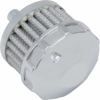 Ventilationsfilter För Vevhus Silver/aluminium/krom DRAG SPECIALTIES