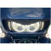 Ventilationsinsatser Led Genesis® 4 Dynamic För Road Glide® Rök/Svart CUSTOM DYNAMICS Ventilinsats – miniatyr 2