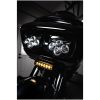Ventilationsinsatser Led Genesis® 4 Dynamic För Road Glide® Rök/Svart CUSTOM DYNAMICS Ventilinsats – miniatyr 4