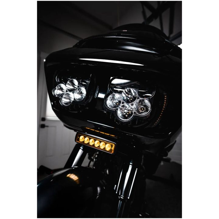 Ventilationsinsatser Led Genesis® 4 Dynamic För Road Glide® Rök/Svart CUSTOM DYNAMICS Ventilinsats – bild 4