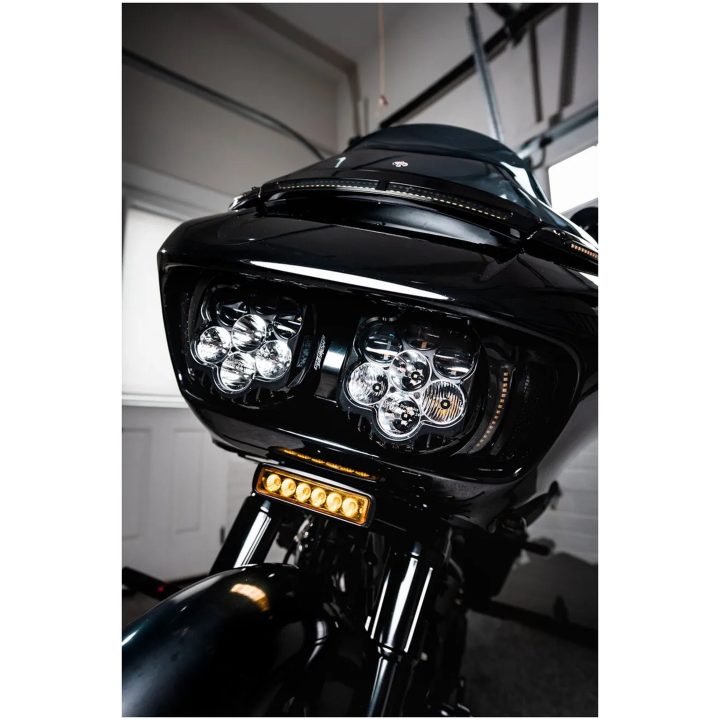 Ventilationsinsatser Led Genesis® 4 Dynamic För Road Glide® Rök/Svart CUSTOM DYNAMICS Ventilinsats – bild 8