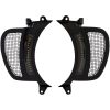 Ventilationsinsatser Led Genesis® 4 Dynamic För Road Glide® Rök/Svart CUSTOM DYNAMICS Ventilinsats – miniatyr 1