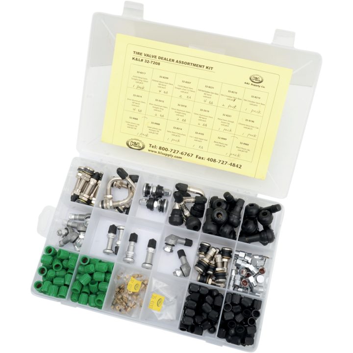 Ventilböj Kit Ersättningsdel Silver K&L SUPPLY – bild 2