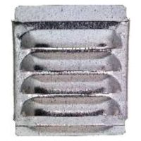 Ventilgaller utan ram galv