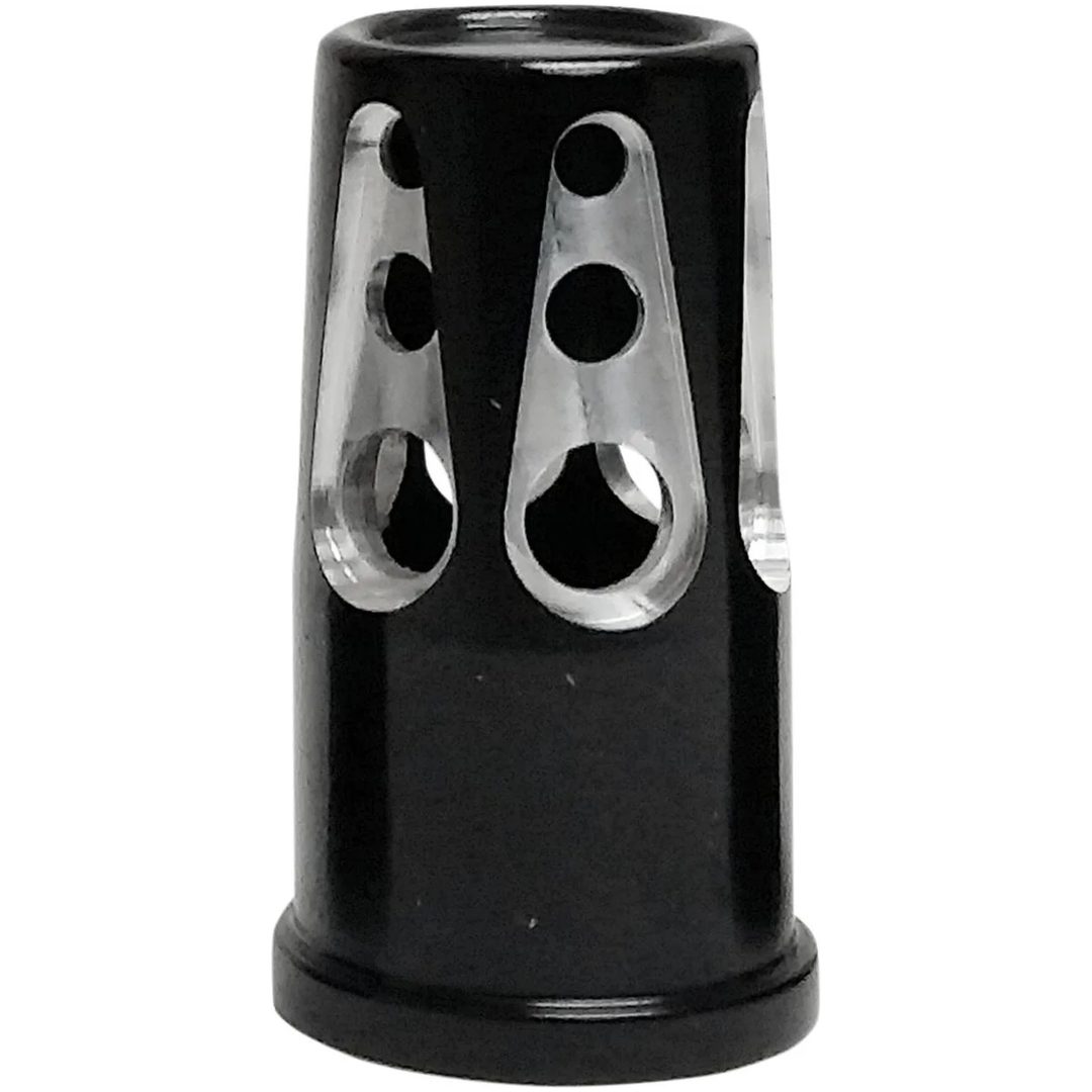 Ventilkåpa Gatlin Svart Anodiserad AVON GRIPS