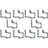 Ventilkåpspackning Papper 10-Pack JAMES GASKET ROCKR CVR GSKT 38-47 EL E 10PK – miniatyr 2