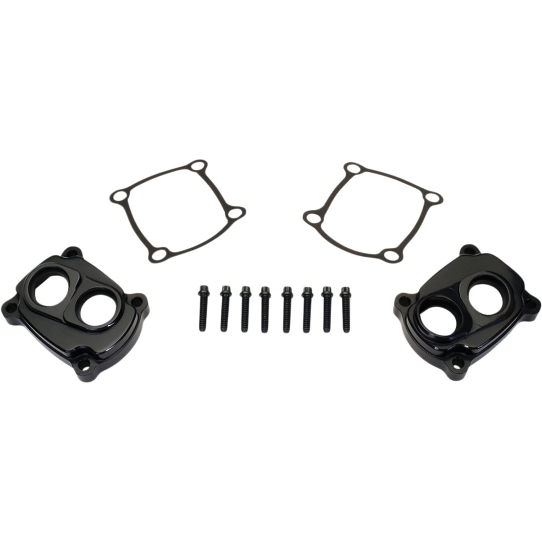 Ventillyftarkåpa Kit Low-Profile Billet Svart JIMS