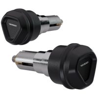 Ventura-LS Handle Bar Ends, Black, Pair HIGHSIDER
